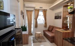 Apt Green Pramuka 2BR Tower B Netflix ByDamaresa