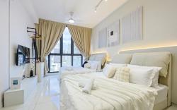Dreamy White Studio Apartment @ KLCC by Nexx Field