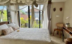 Angel House Ubud Eco Villa Lumbung room Pool View 