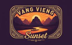 Vang Vieng Sunset