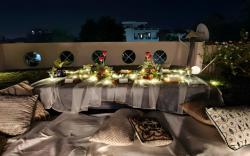 Studio, Spacious Terrace Garden, near old City