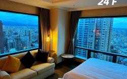 台中市最美高樓層雙面窗景觀房