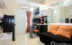 Modern 2BR with City View at Bassura Apartment By Travelio