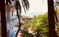 Partial Sea View non AC room in Arambol