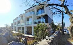 Terraced resort pension with mountain view