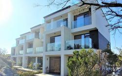 Terraced resort pension with outdoor deck