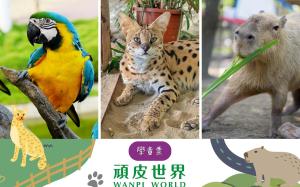 台南-頑皮世界野生動物園| 學童票