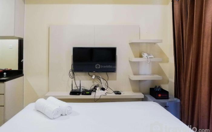 Elegant Studio Apt @ Tamansari Papilio By Travelio