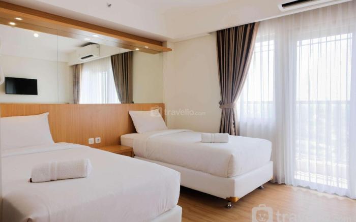 Twin Bed Studio Room Annora Living Apt By Travelio