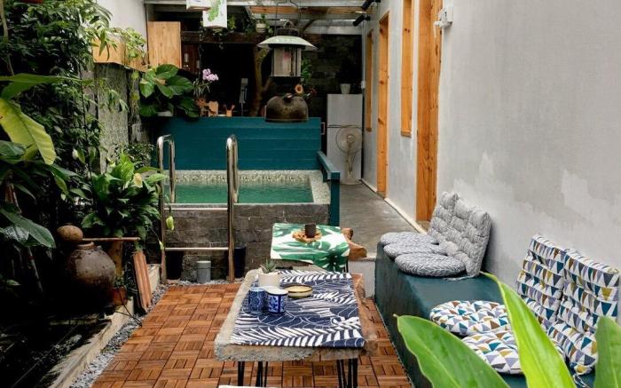 Stylish room with garden and pool (Bana-leaf room)