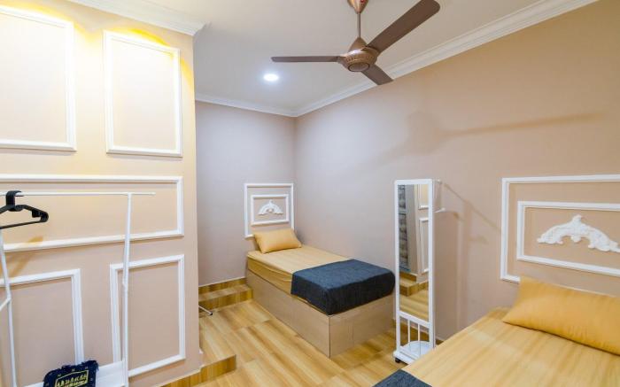 Fella Homestay Bandar Baru Uda Single Beds 5