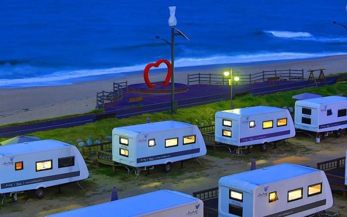Goseong chungganjeong caravan