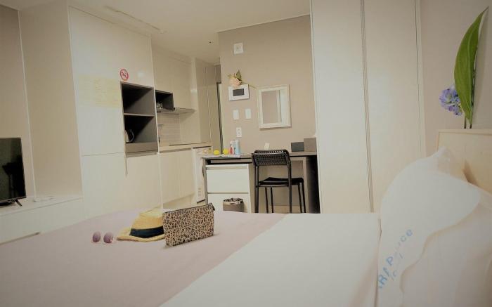 Arapalace#1001-Near Airport, City/Ocean View, 10 minutes to Dongmun Market, Cooking/Laundry