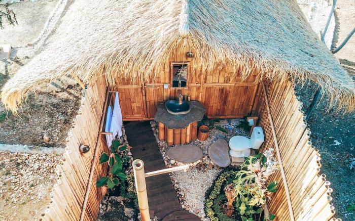 Villa Jepun Jepang Penida Bambu Green