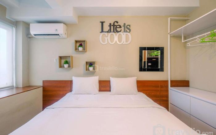 Modern and Compact Studio at Patraland Urbano Apartment By Travelio