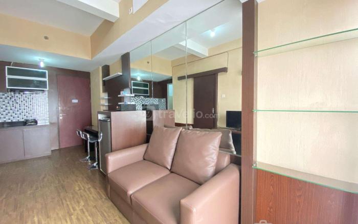 Spacious 1BR at Tamansari Panoramic Apartment near Metro Indah Mall By Travelio