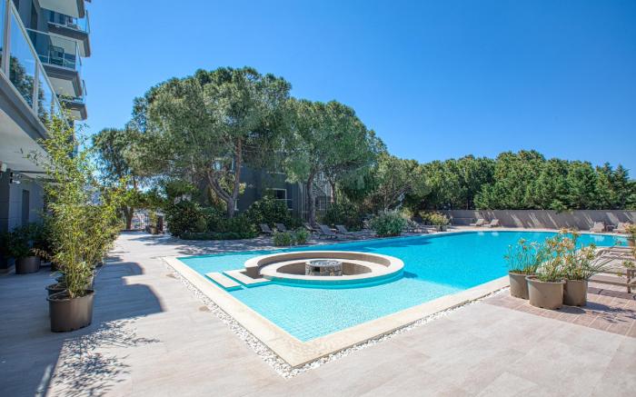 Aegean Apartments - Marina & Chios Island View