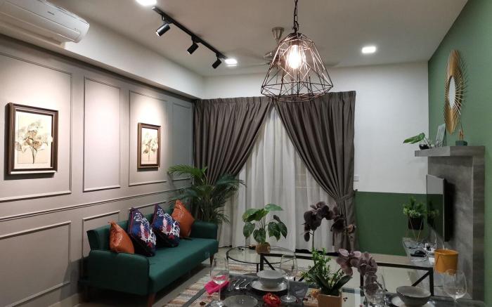 HIJAU Geniehome 2BR 99mbps WIFI UtropolisShah Alam