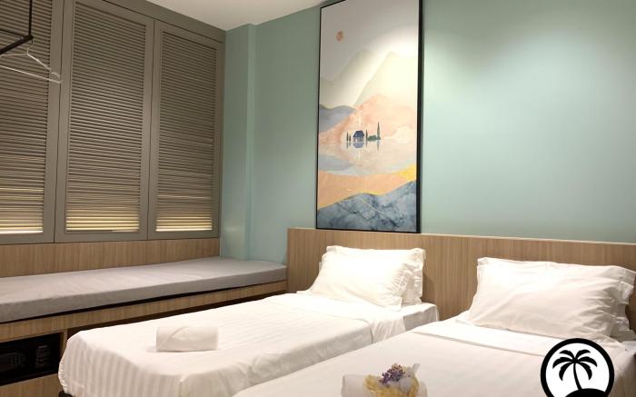 Paradise Suite 903 @Sutera Avenue, Twin Single Bed