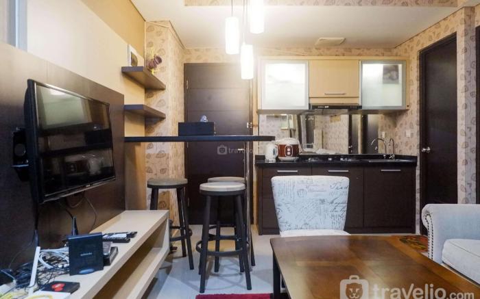 Minimalist 2BR Apt @ Tamansari Papilio By Travelio