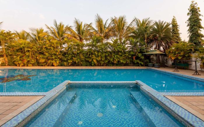 StayVista's Goil Farms with Private Pool, Deck, Jacuzzi, Gym, Steam Room & Activities