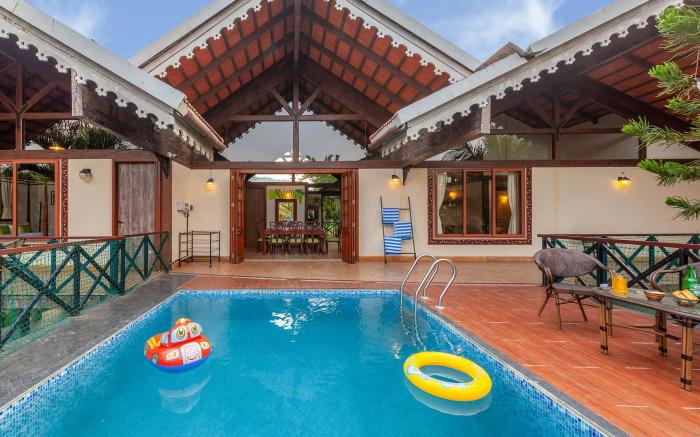 Aranyam Villa by StayVista with Modern interiors