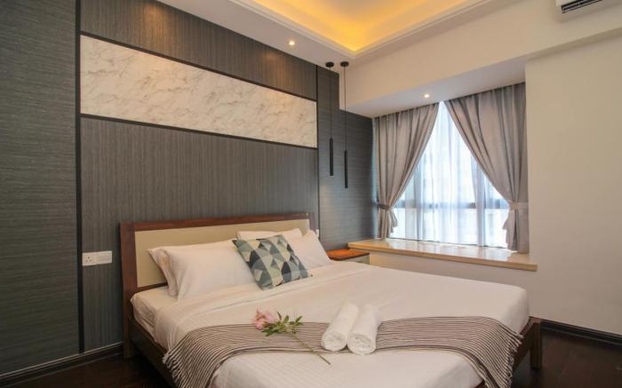 Topaz Suite . R&F Mall @ 3BR 6Pax near CIQ