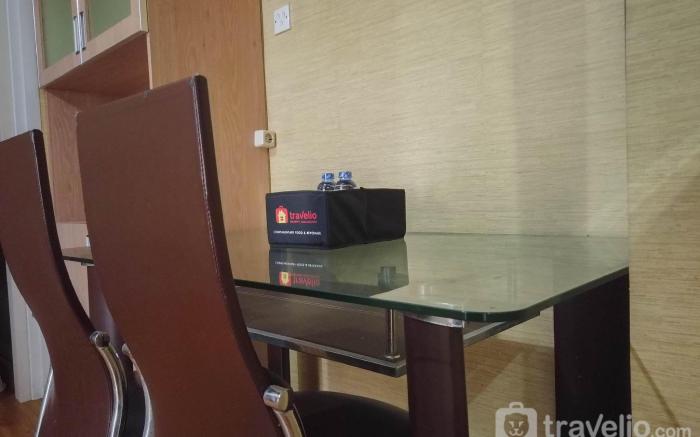 Combine 2BR at Green Pramuka City Apt By Travelio