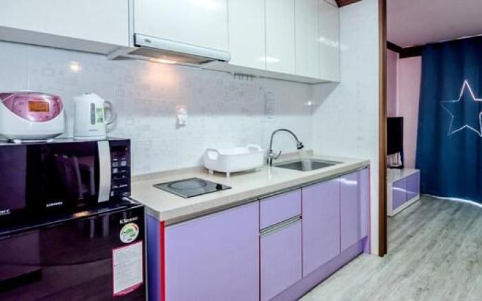 Ghosthouse Aewolhaean-ro Ocean View 14 Pyeong (Studio Type) Resort Pension (Room 304)