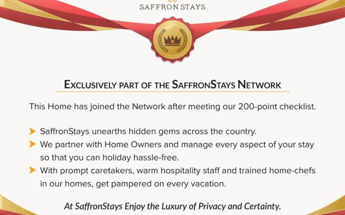 SaffronStays Bellini