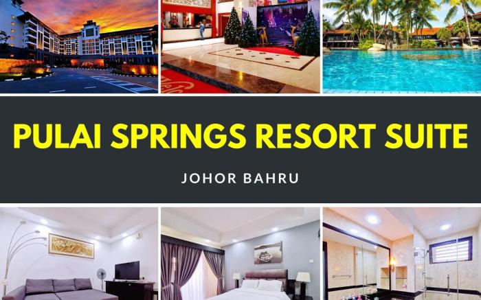 Amazing Pool View 1BR Aprt @ Pulai Springs Resort