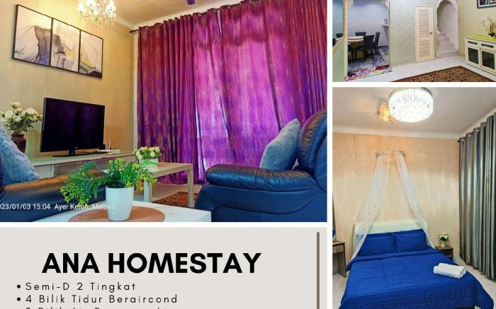 ANA DELUXE HOUSE 4 ROOMS @MITC UNIFI+FULL CHANNEL