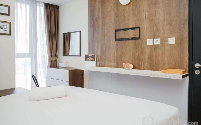 Minimalist Cozy 1BR at Branz BSD City By Travelio