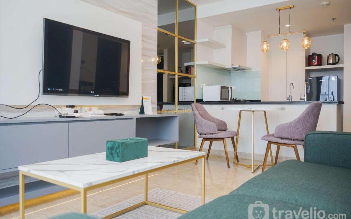 Apartment 1BR Design at Branz BSD City By Travelio