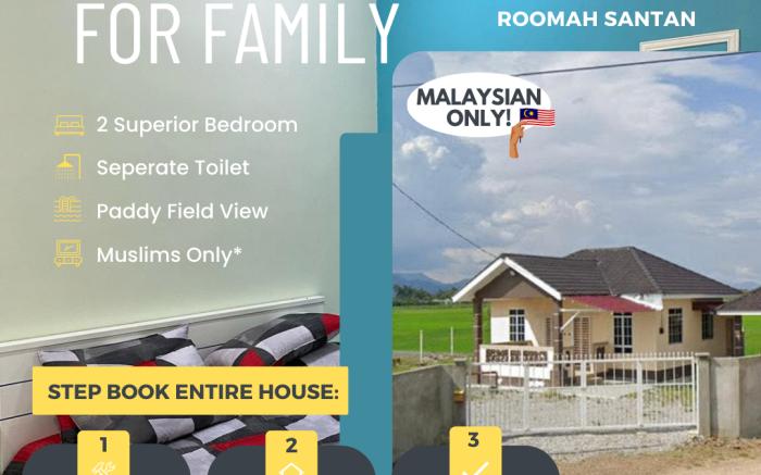 Roomah Santan @2in1 Roomstay Concept 