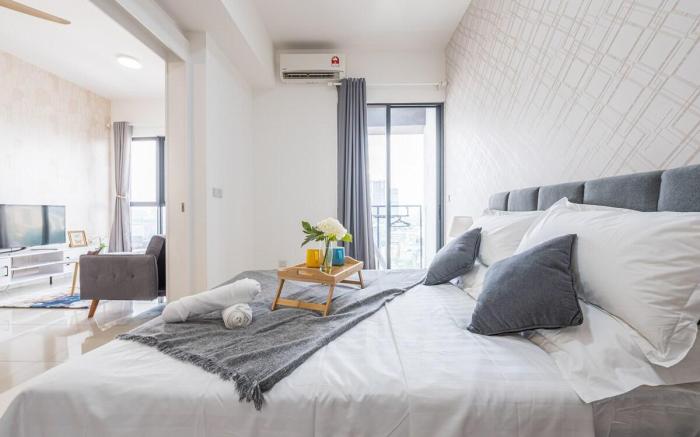 Cozy Oasis near Ikea TRX Mall King Size Bed 100mb