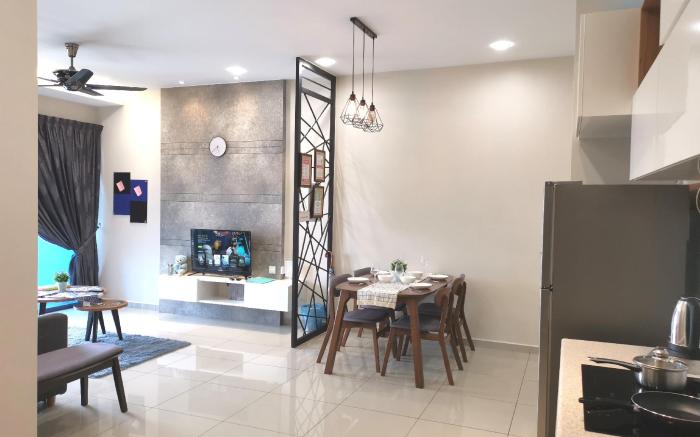 Atlantis 1BR 4-6pax Superb City View 5min to Town