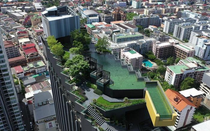 THE EDGE CENTRAL PATTAYA ห้องวิวทะเลห้องพักพัทยา 