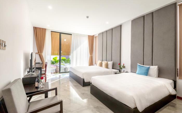 Khong Cam Garden Villa - Two-Bedroom Suite Balcony
