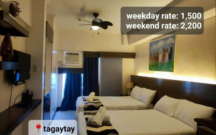 Tagaytay Staycation Condo unit- by TJK