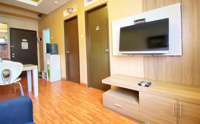 Simply Homey 2BR at Suites @Metro Apt By Travelio