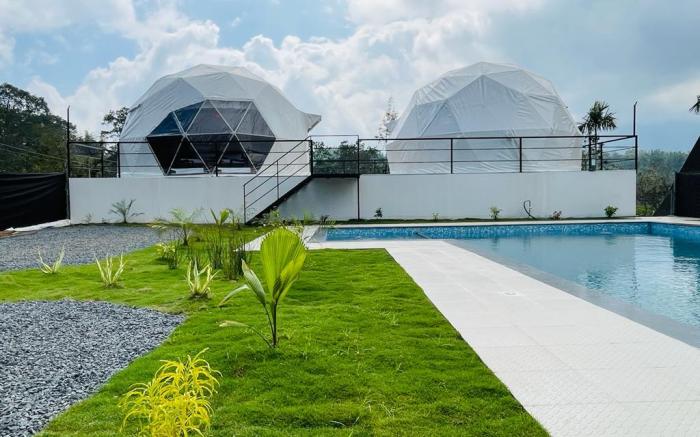Mushroom Villa with pool