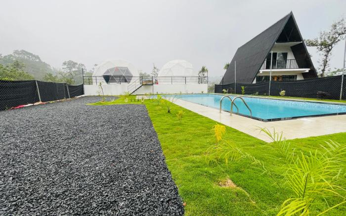 Mushroom Villa with pool
