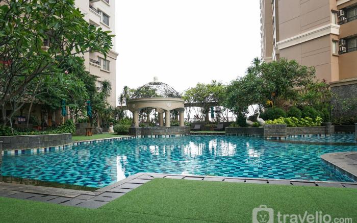Homey 2BR at Mediterania Marina Ancol By Travelio