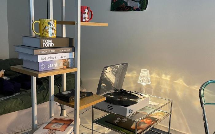 KACHU#B#Hotel Bedding#Beam Projector#Turntable#Netflix#City Center#City View