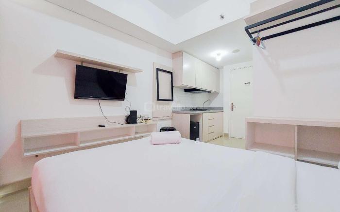 Minimalist Studio Poris 88 Apartment By Travelio