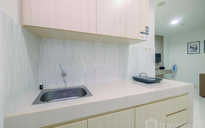Homey Comfy 2BR at Sentul Tower Apt By Travelio
