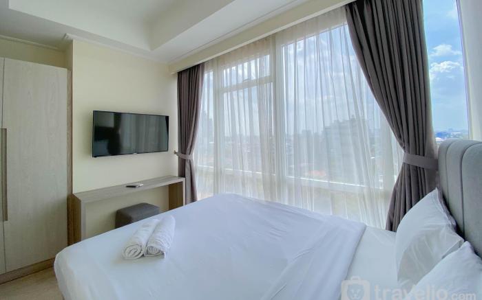 Nice and Minimalist 2BR at Menteng Park Apartment