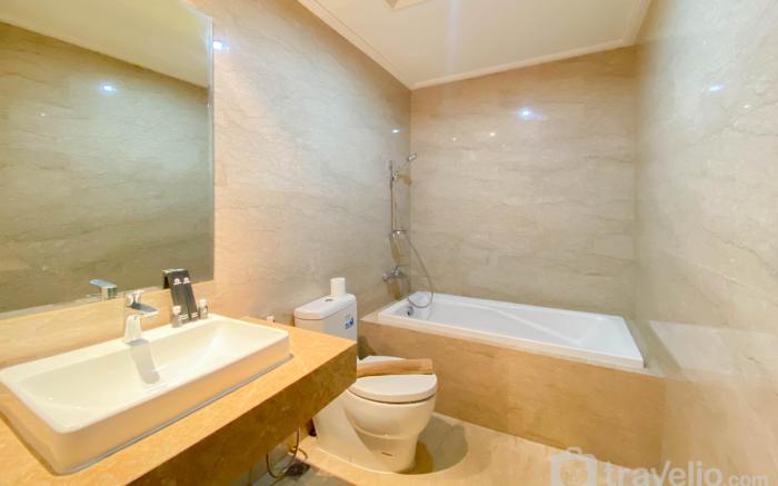 Nice and Minimalist 2BR at Menteng Park Apartment