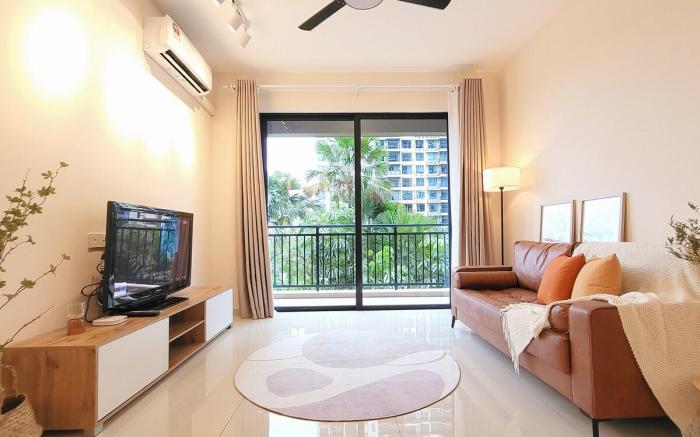 Garden View 4 Pax, 2 BR - [10 min from CIQ]
